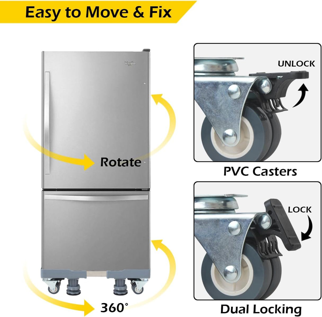 Adjustable Washing Machine Base Stand | قاعدة غسالة قابلة للتعديل ماكس موف